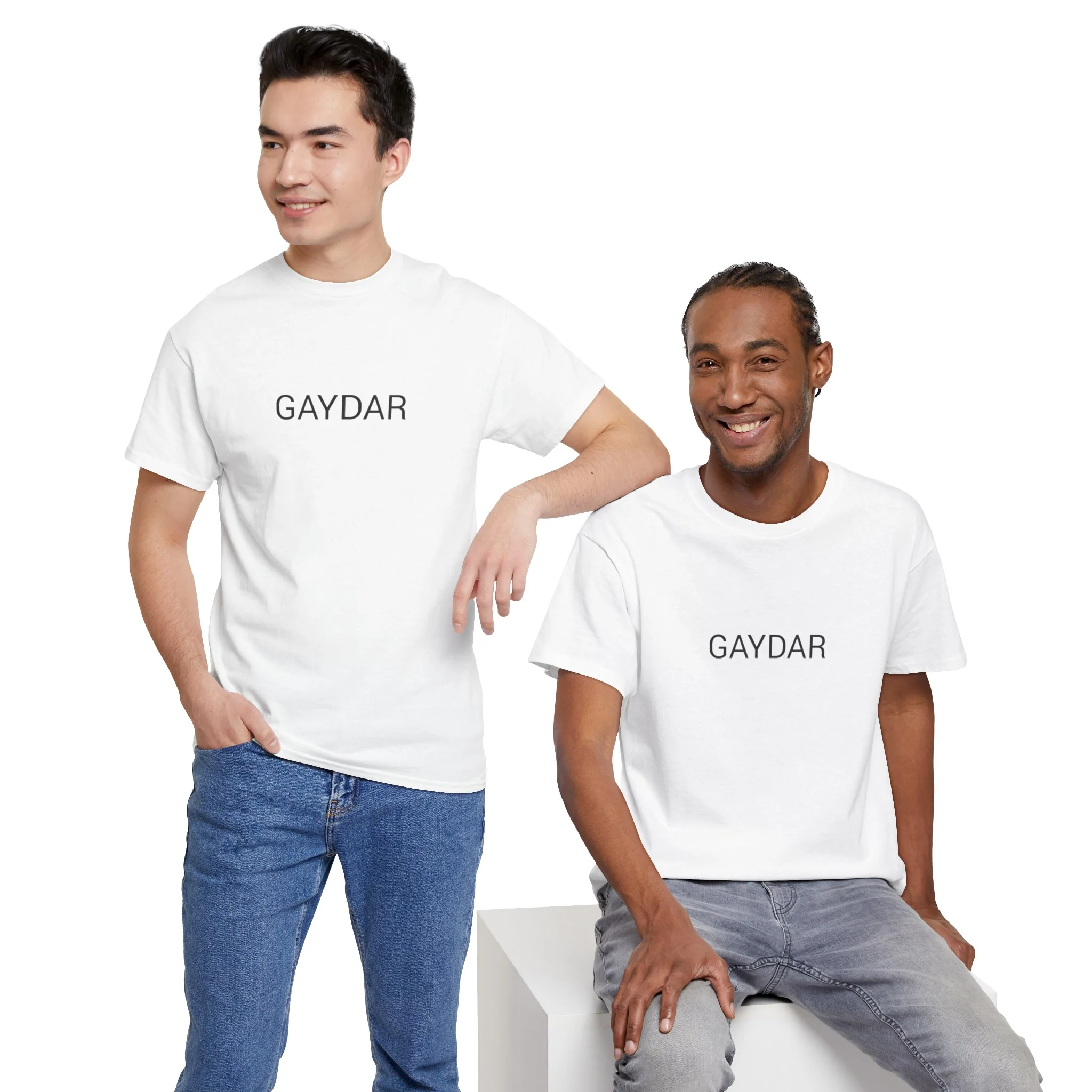 GAYDAR TEE BY CULTUREEDIT AVAILABLE IN 13 COLORS - Image 172
