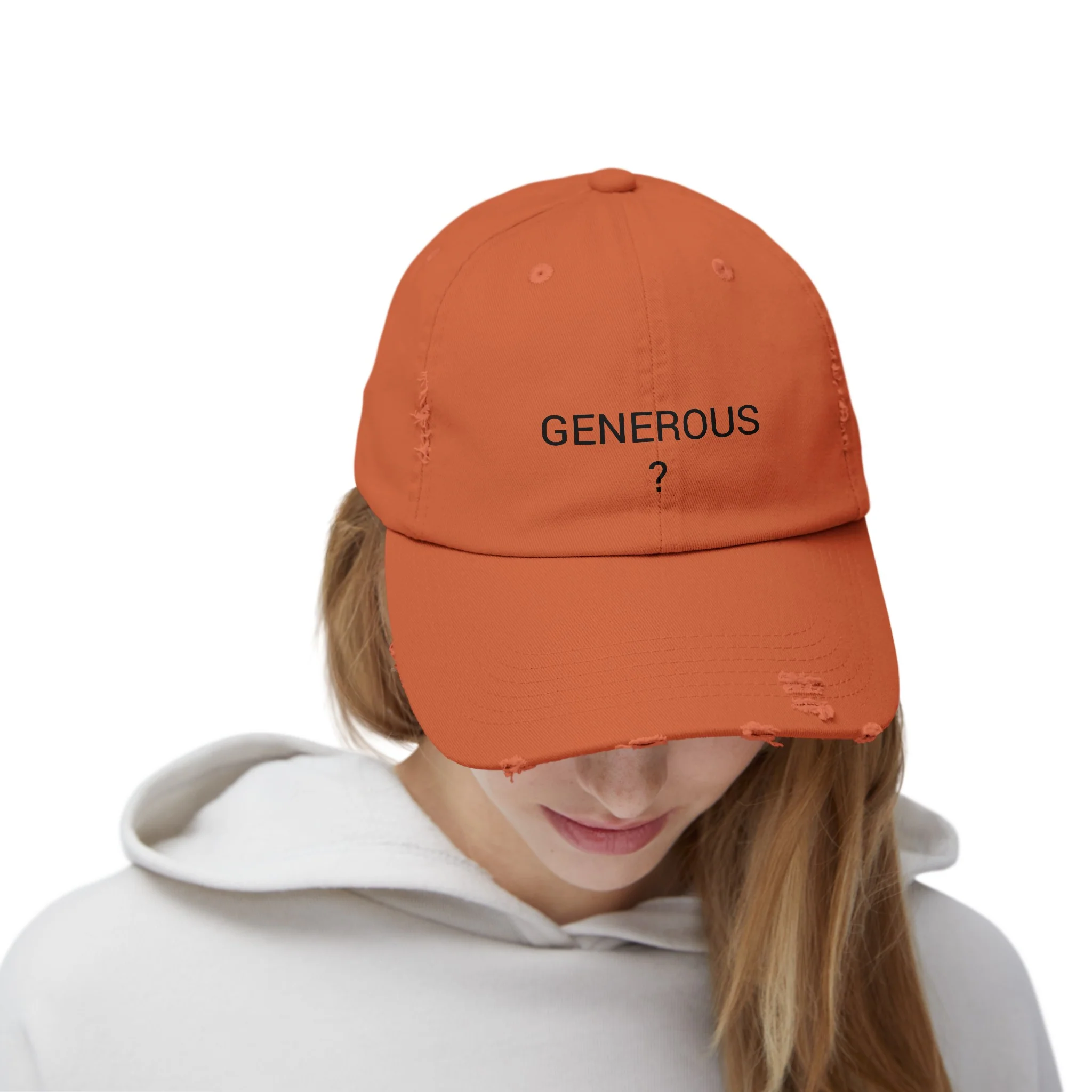 GENEROUS? Distressed Cap in 6 colors - Image 12