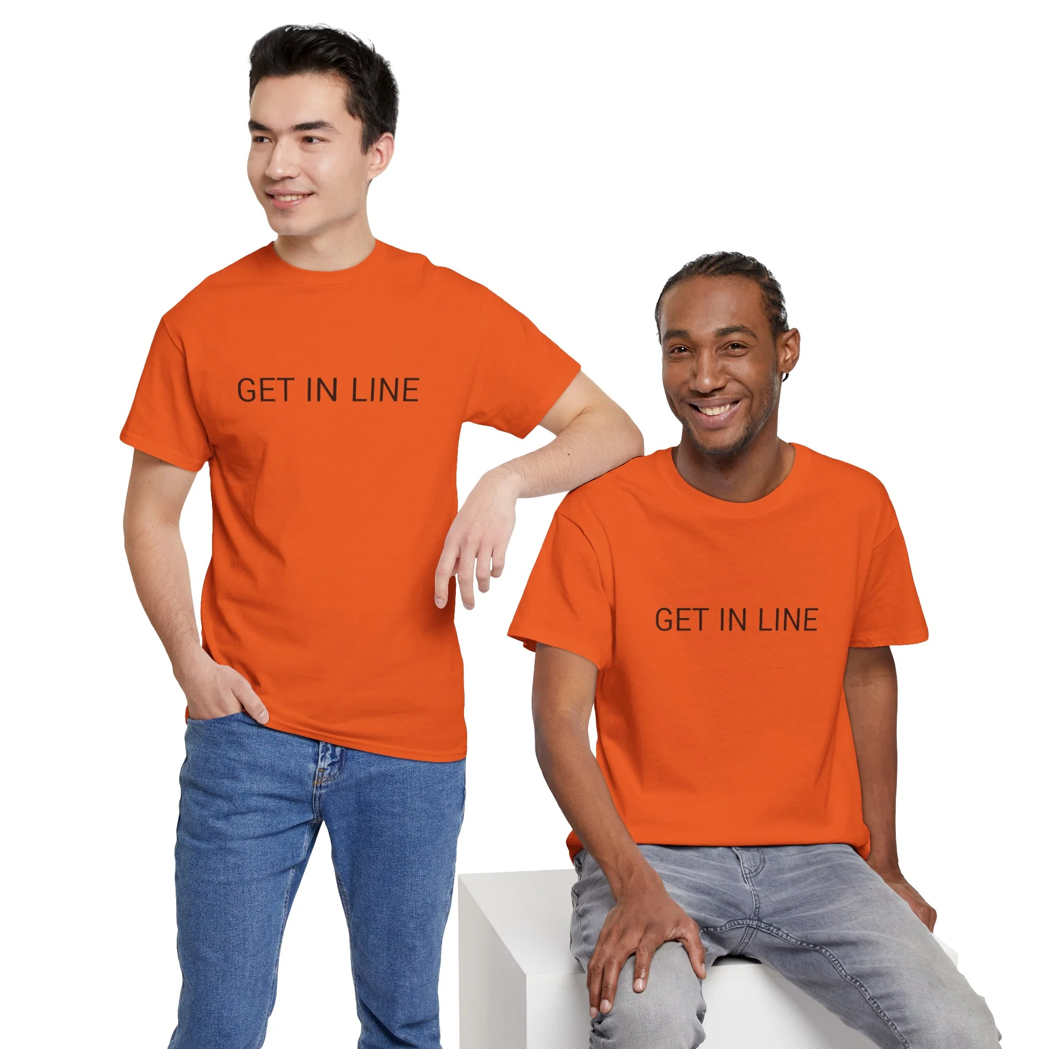 GET IN LINE TEE BY CULTUREEDIT AVAILABLE IN 13 COLORS - Image 32