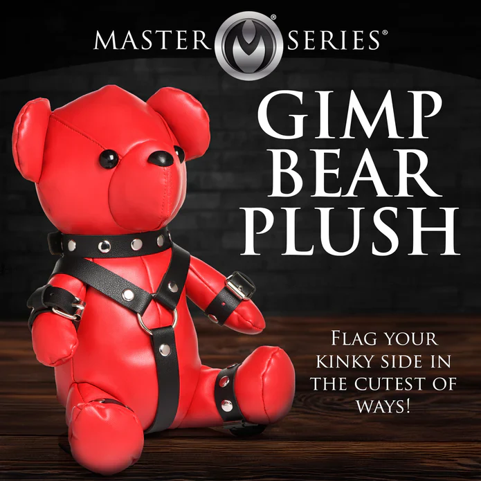 Gimp Bear - Red - Image 2