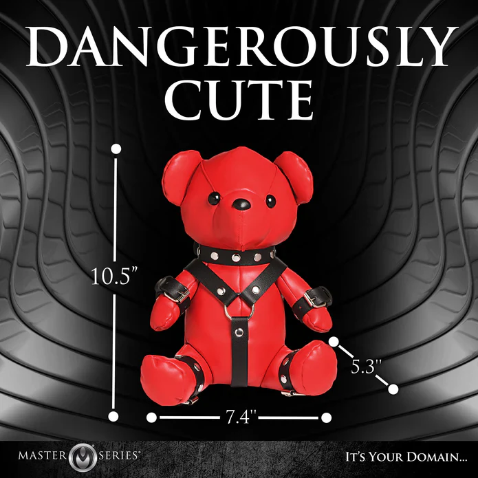 Gimp Bear - Red - Image 4