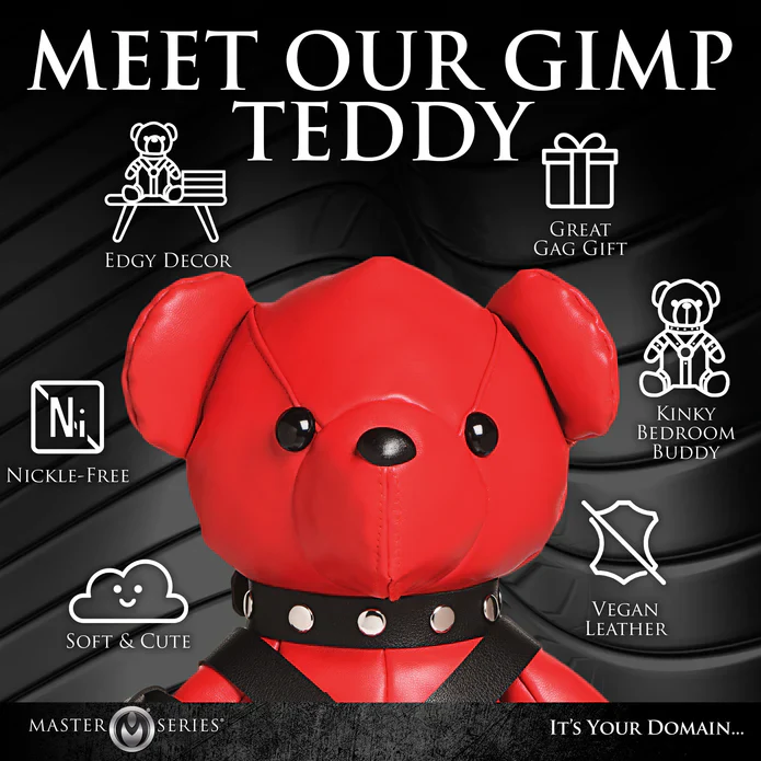 Gimp Bear - Red - Image 6