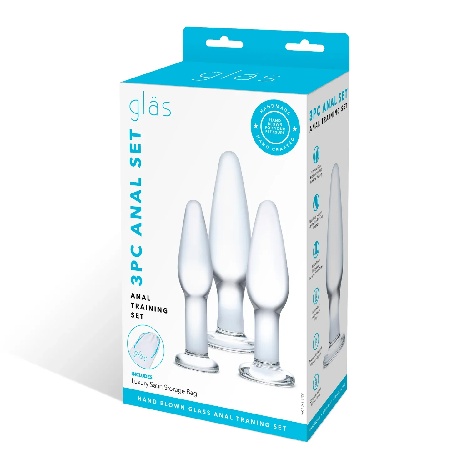 Gläs 3PC Glass Anal Training Set - Image 8