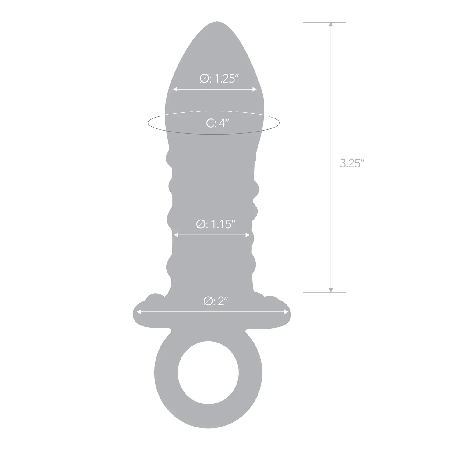 GlÀs 5" Pacifier Butt Plug - Image 7