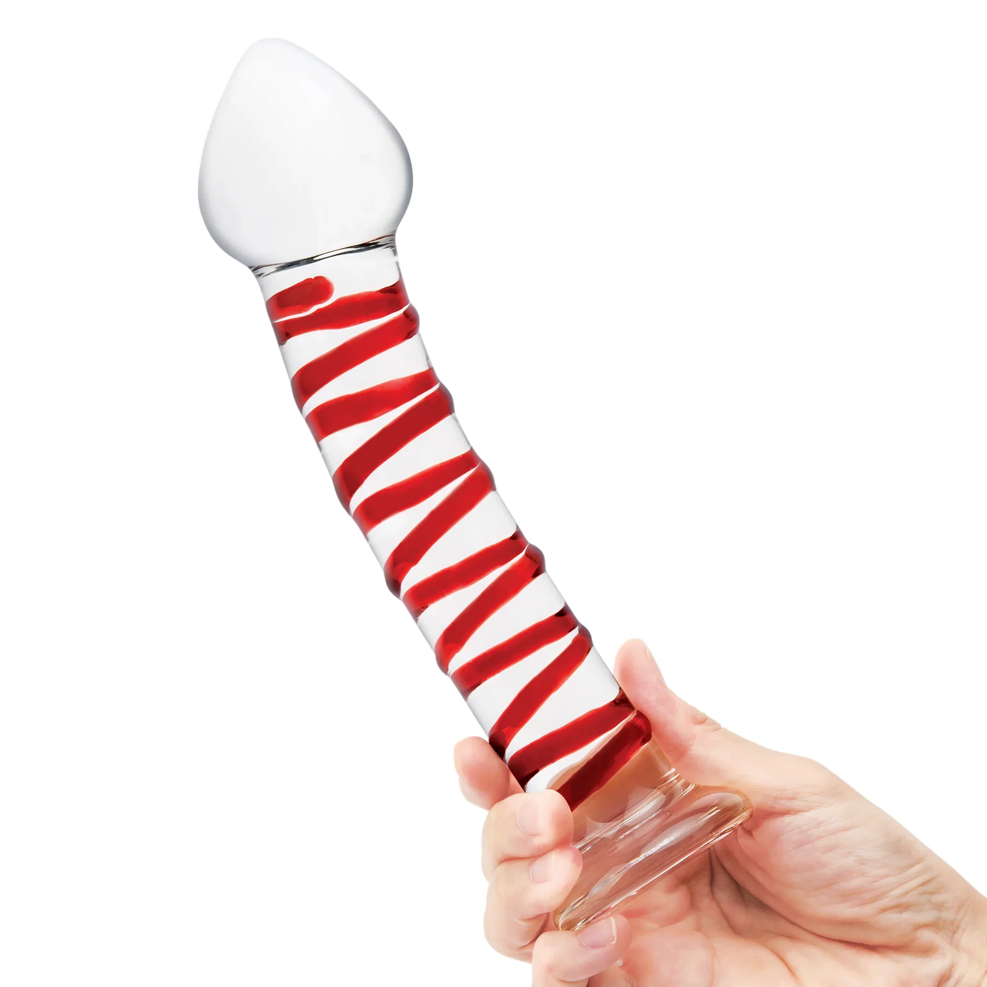 Gläs 8" Mr. Swirly Dildo - Image 3