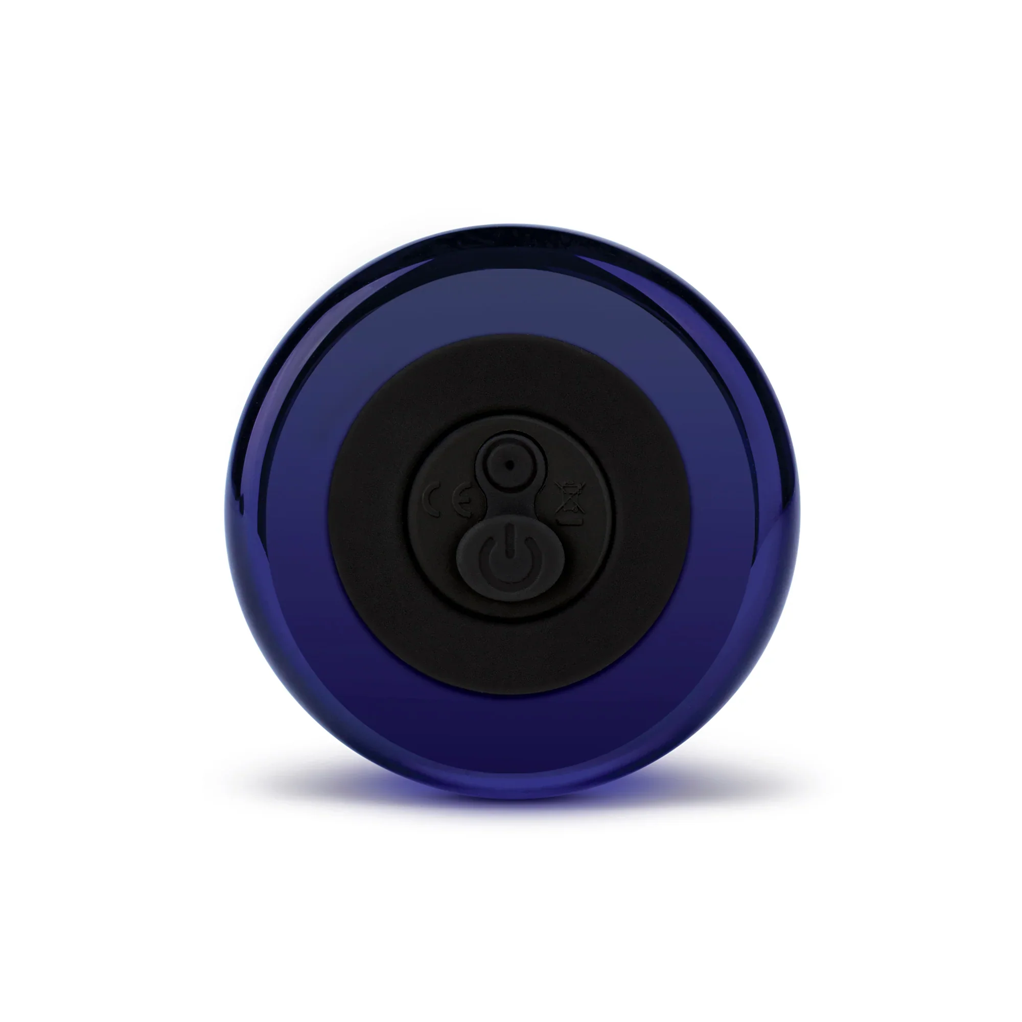 Gläs Rechargeable Remote Controlled Vibrating Beaded Buttplug - Image 5