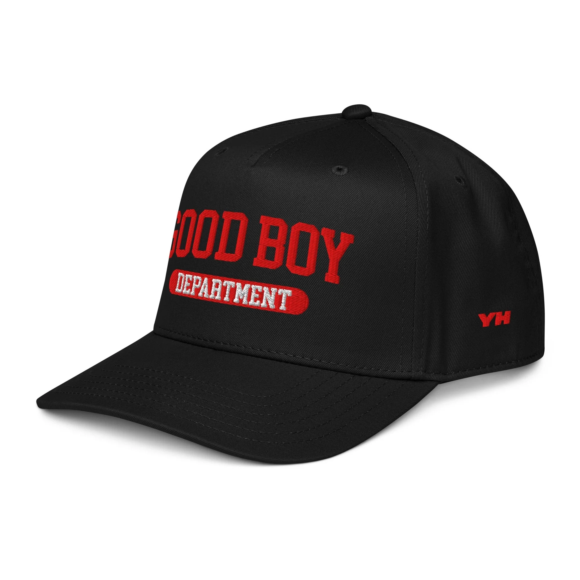 Good Boy Department Snapback by YES HOMO - Black - Image 2