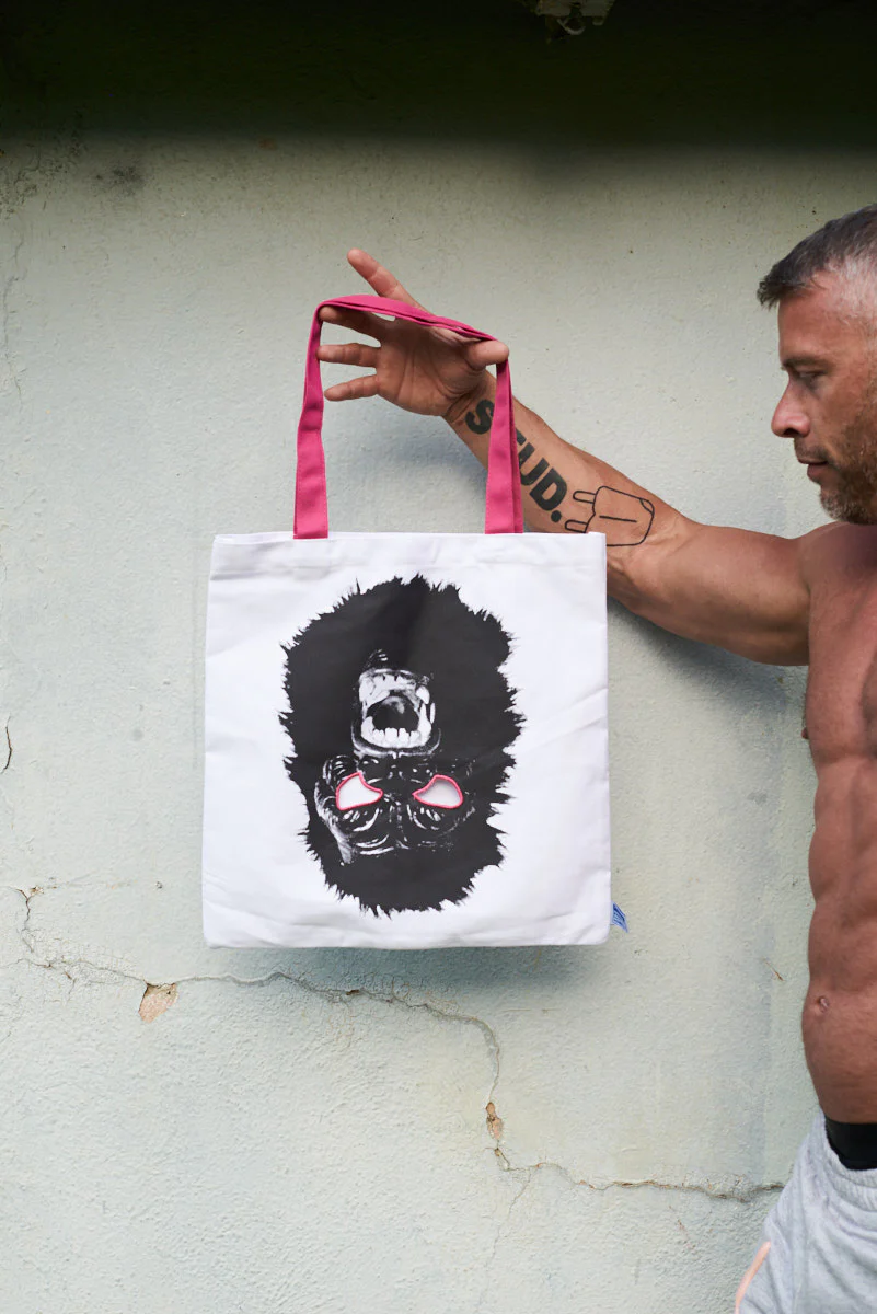 Gorilla Mask Tote Bag Third Drawer Down X Guerrilla Girls - Image 5