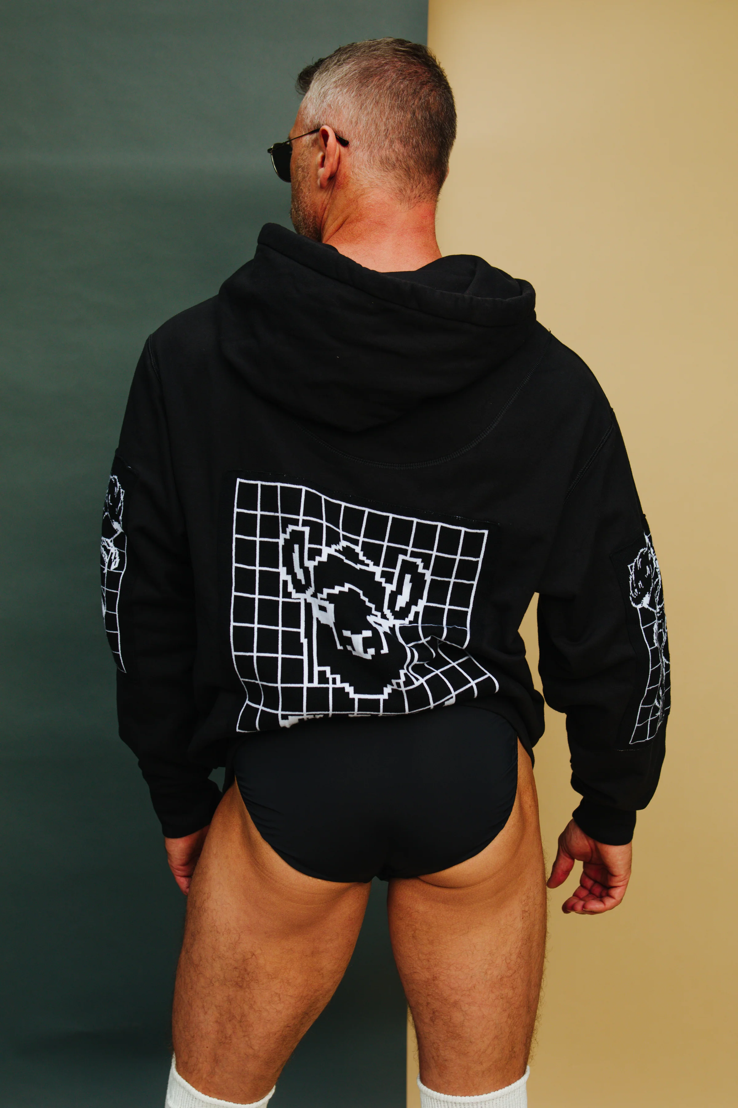 GYM ZIP UP HOODIE by Bernhard Willhelm FW22 - Image 22