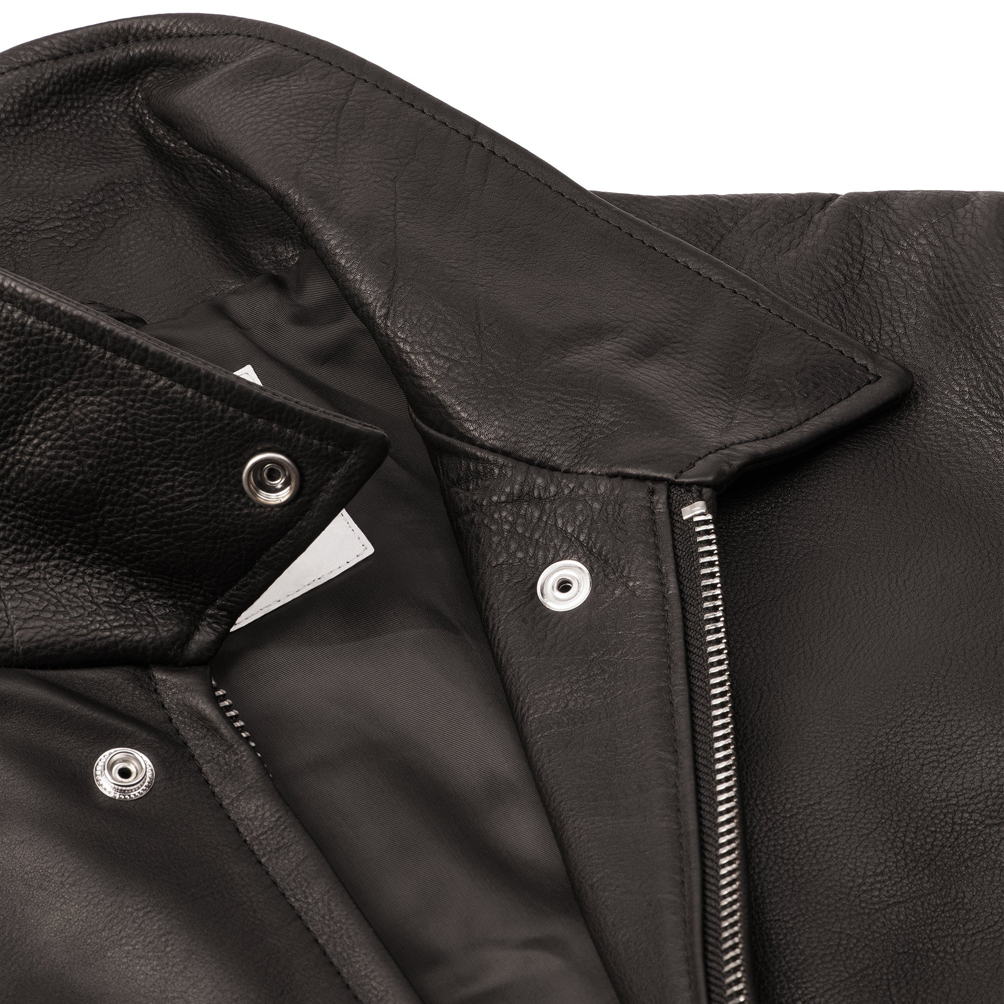THE LEATHER RACER JACKET by GYMNASIUM - Image 8