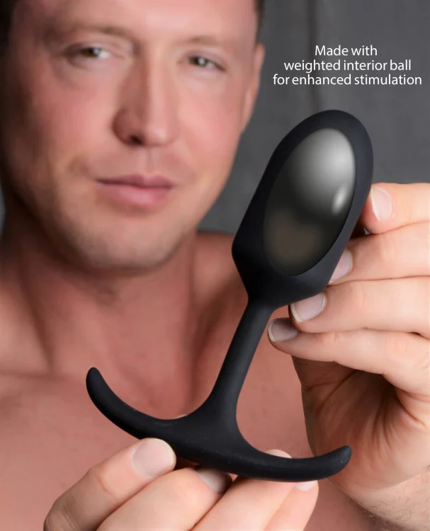 Heavy Hitters Premium Silicone Weighted Anal Plug: S-XL - Image 15