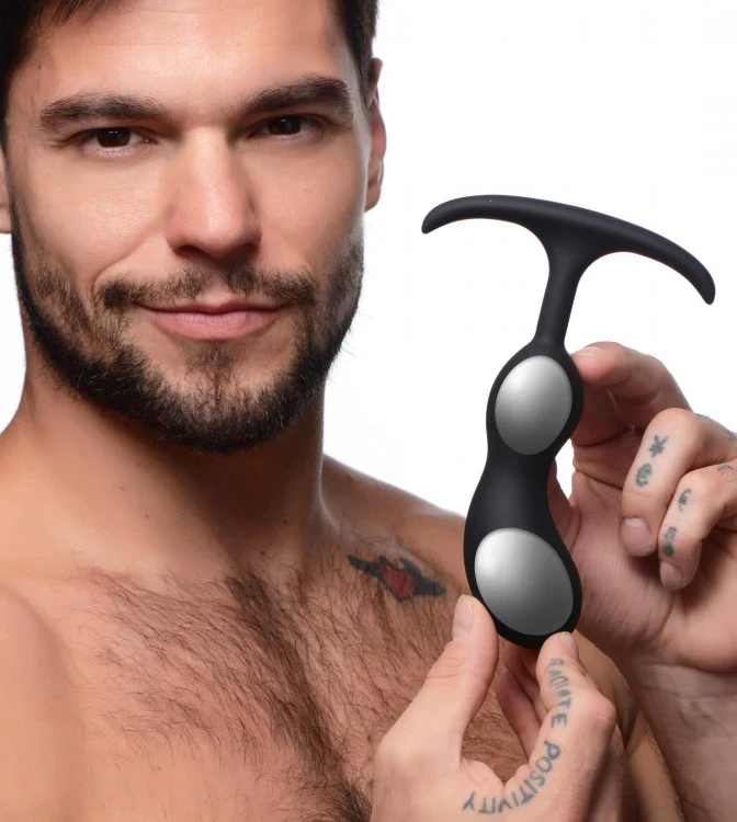 Heavy Hitters Premium Silicone Weighted Prostate Plugs: S-XL - Image 12