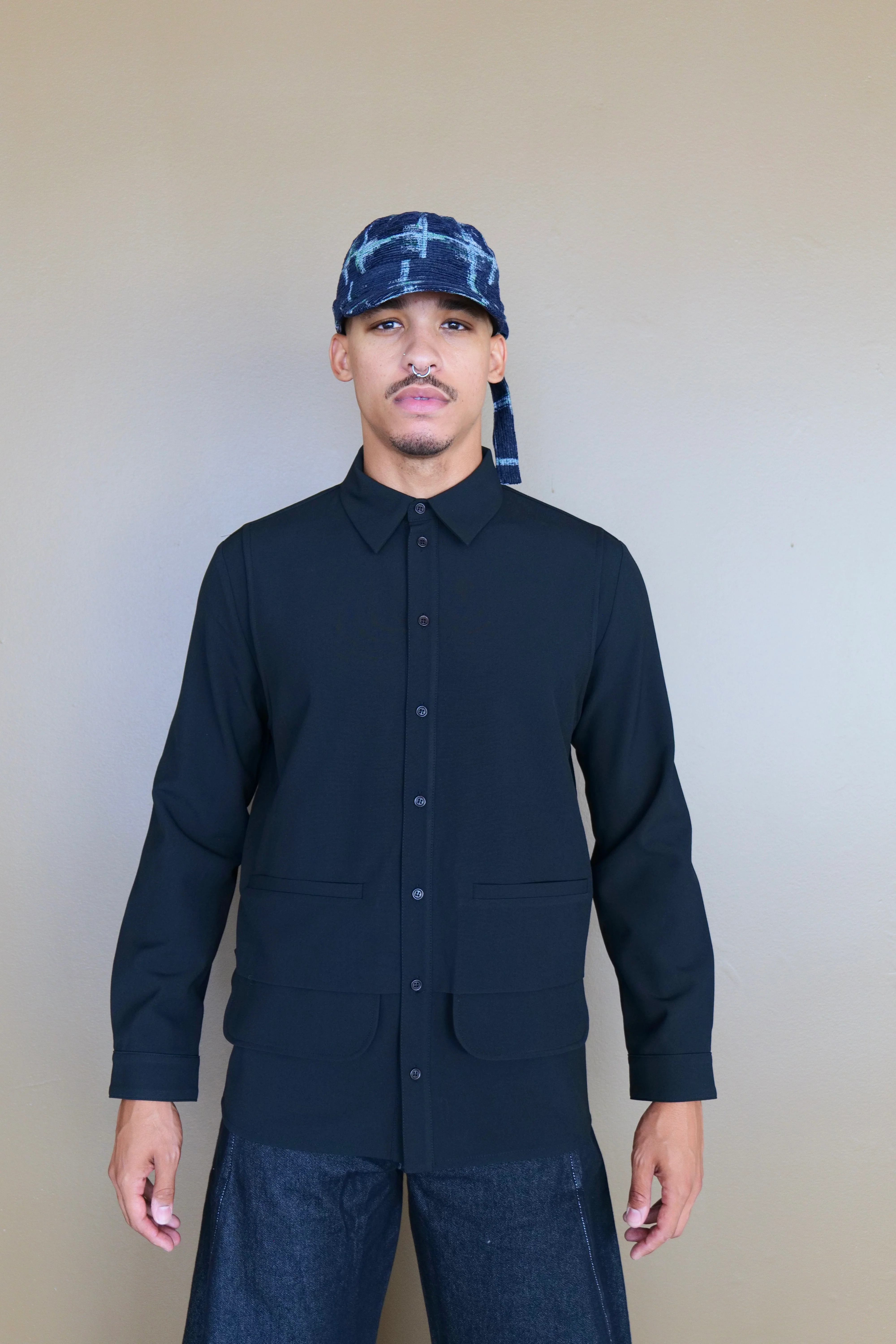 Henrik Vibskov ANTS SHIRT - BLACK - Image 2