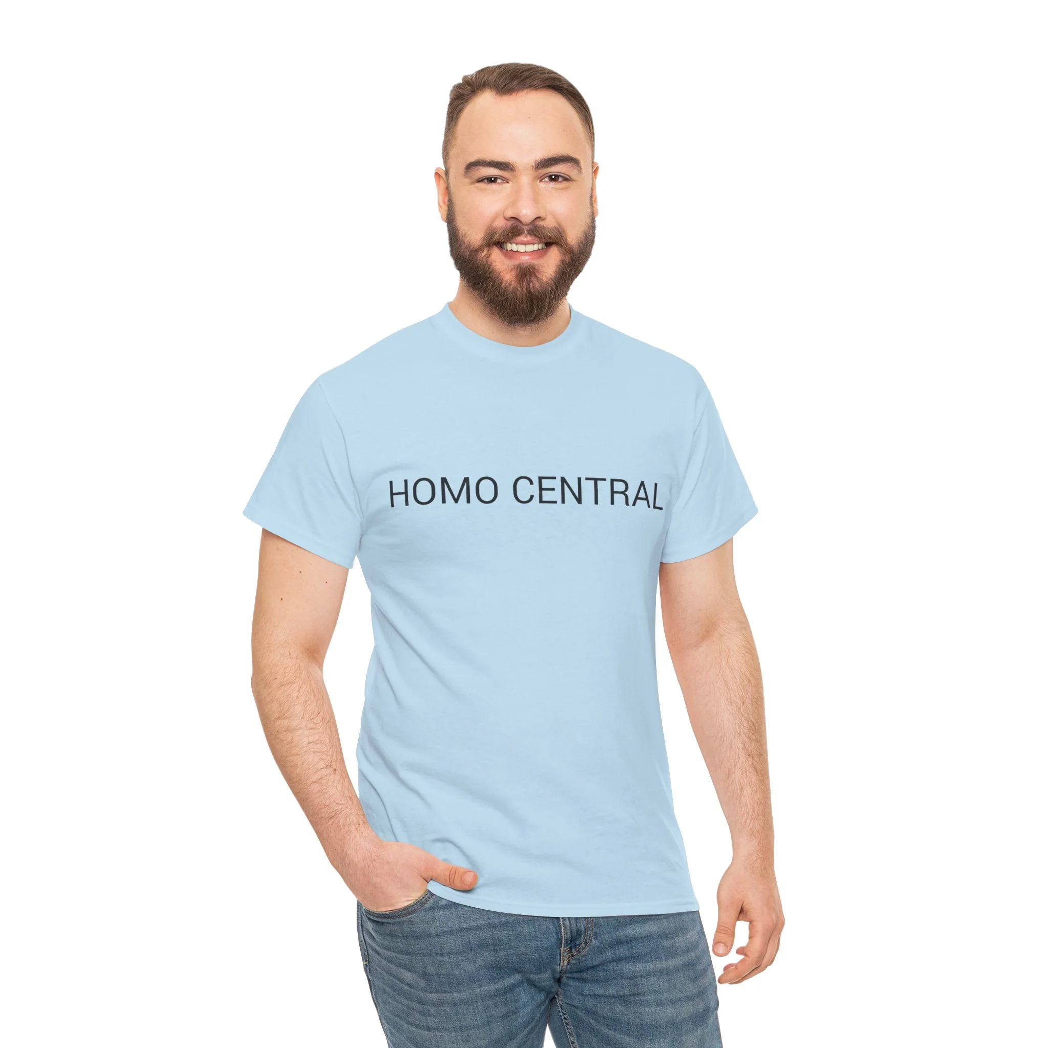 HOMO CENTRAL TEE BY CULTUREEDIT AVAILABLE IN 13 COLORS - Image 63