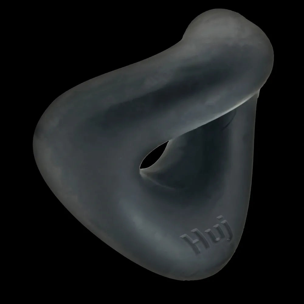 Hunkyjunk Form Surround Cock Ring - Tar Ice - Image 6