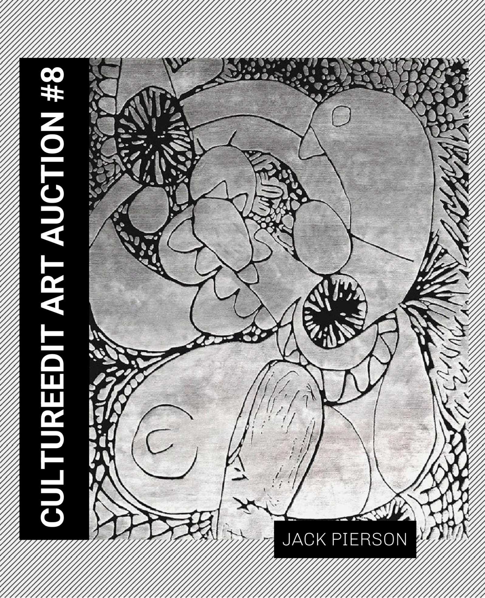 JACK PIERSON, Automatic Drawing, 2014 (Art carpet by Henzel Studio) - Image 5