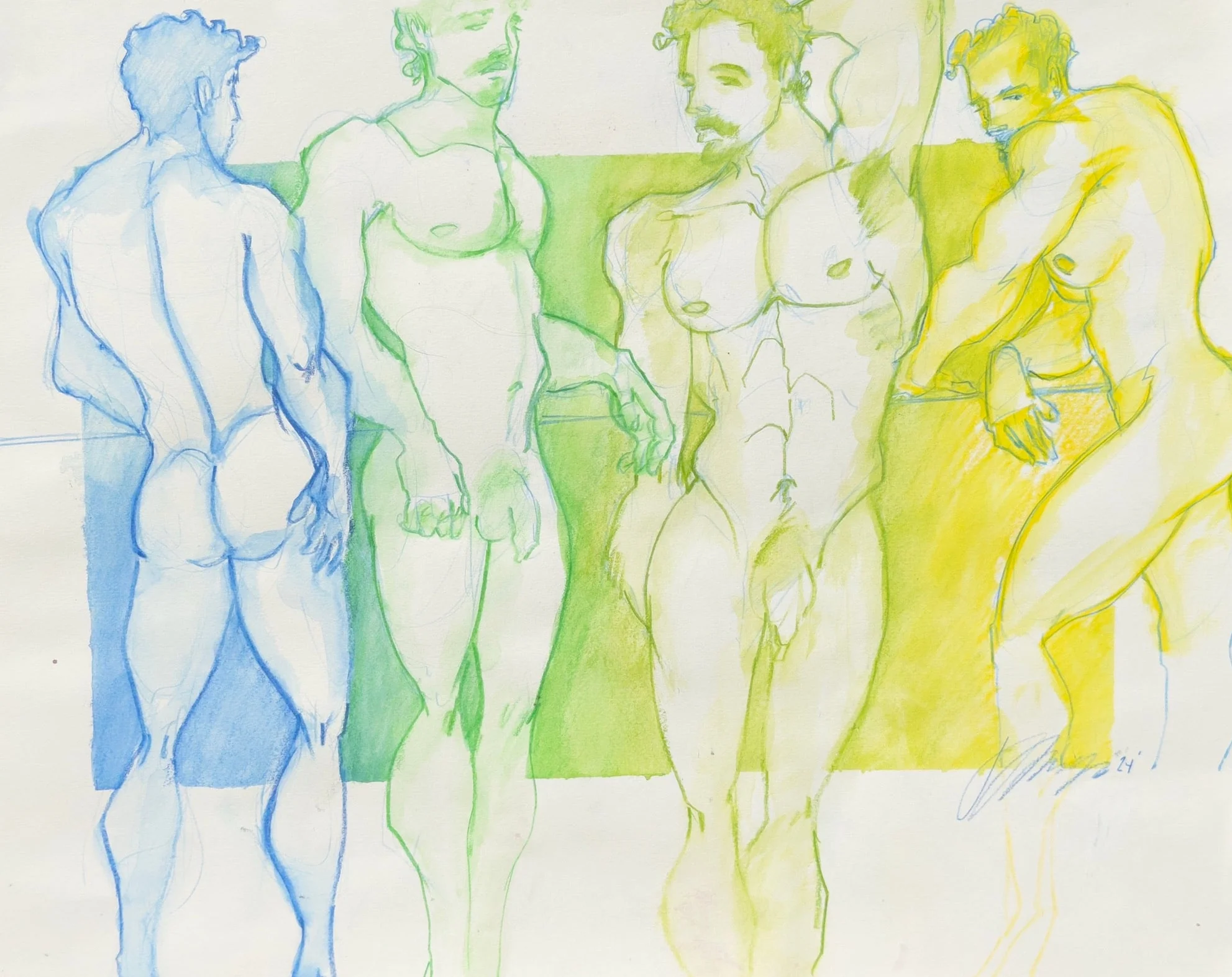 JASON DUFFY, BLUE GREEN, 2024