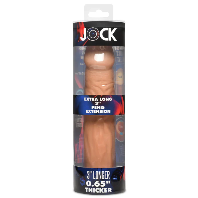JOCK Extra Long Penis Extension Sleeve - Medium - Image 12