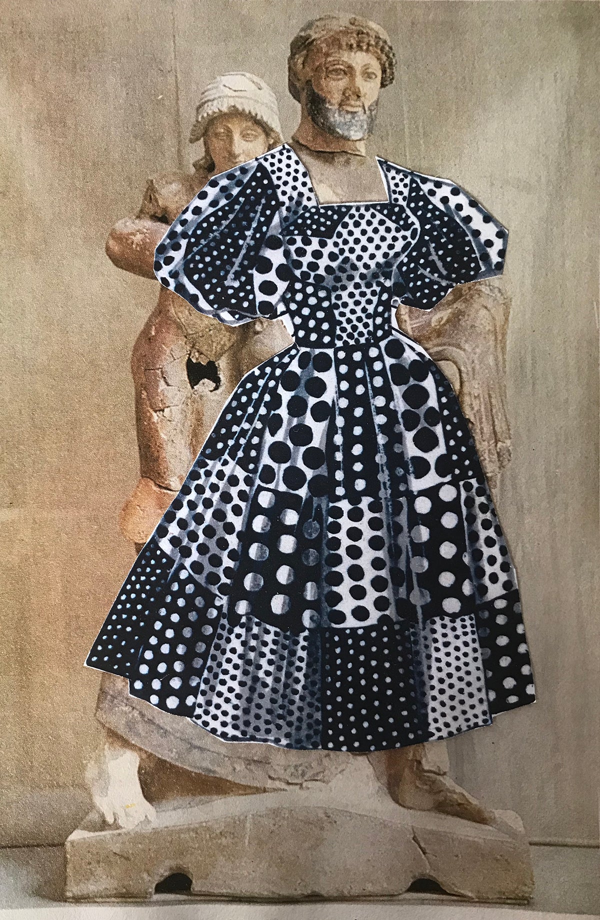John Luckett, greek III (dress), 2021