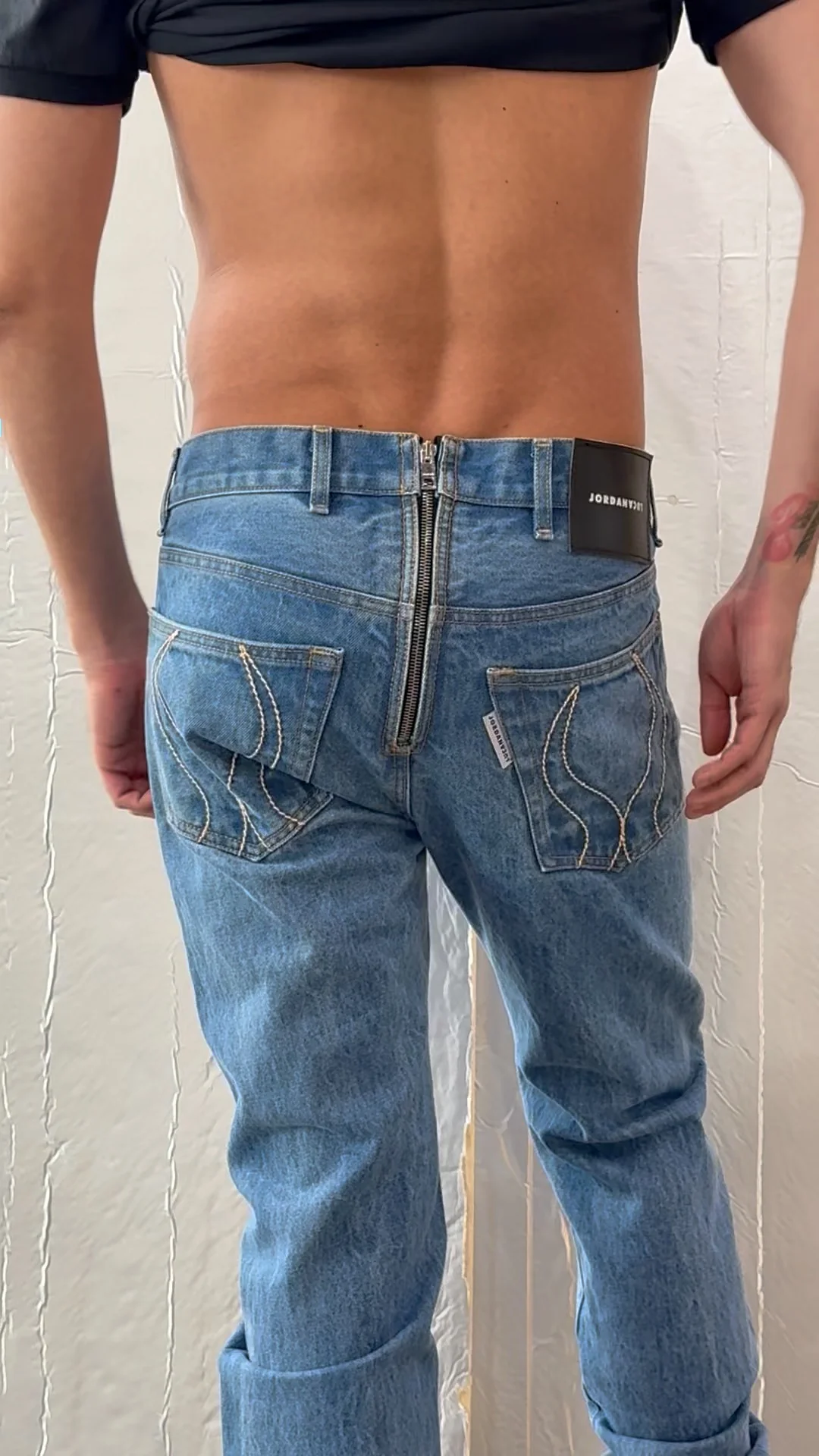 Jordanluca ROBIN JEANS LIGHT INDIGO - Image 9