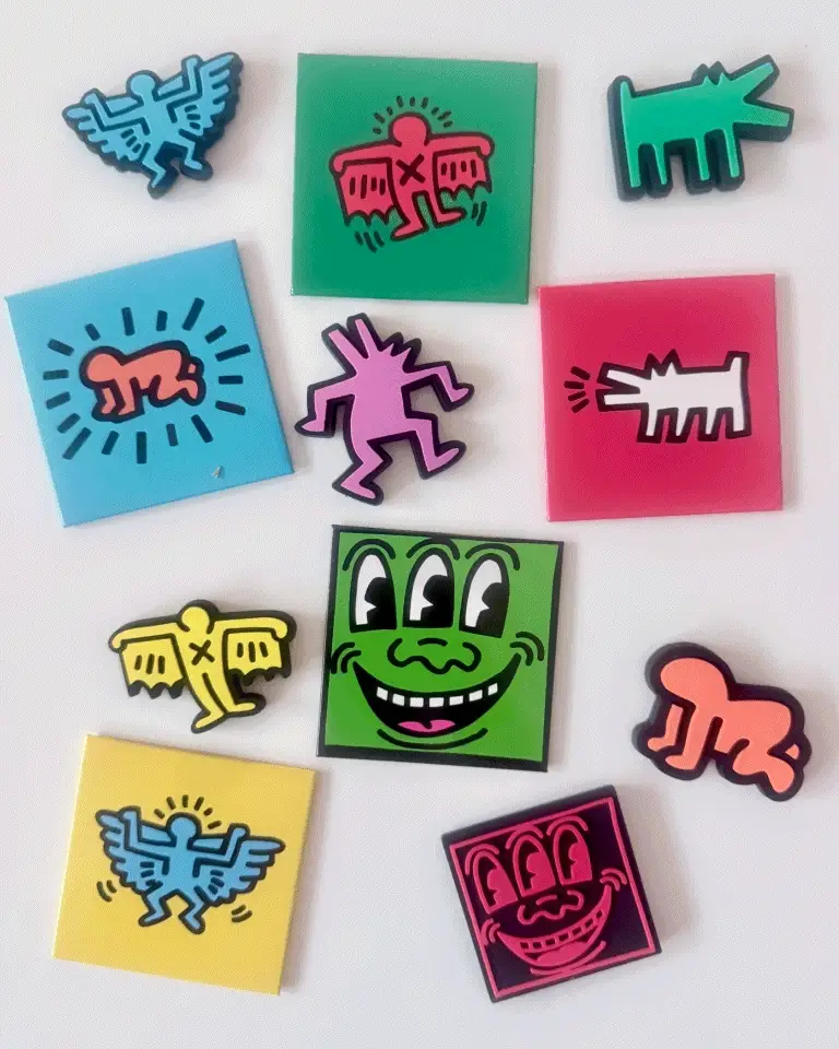 Keith Haring Pop Shop Barking Dog Magnet - Image 4