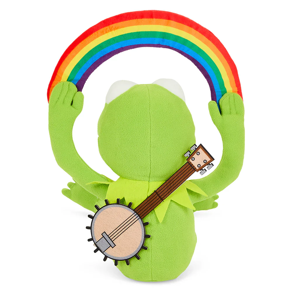 KIDROBOT THE MUPPETS RAINBOW CONNECTION KERMIT 13" COLLECTIBLE PLUSH - Image 5