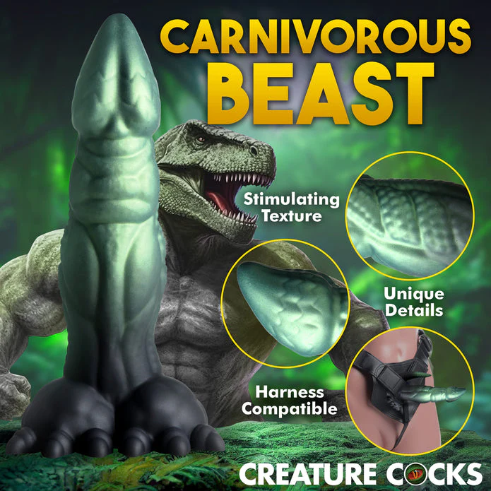 Dickosaur Dinosaur Silicone Dildo by Creature Cocks - Image 6