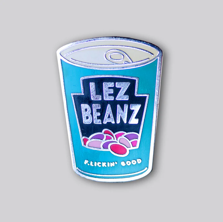 Lez Beanz Pin by Gaypin' - Image 3