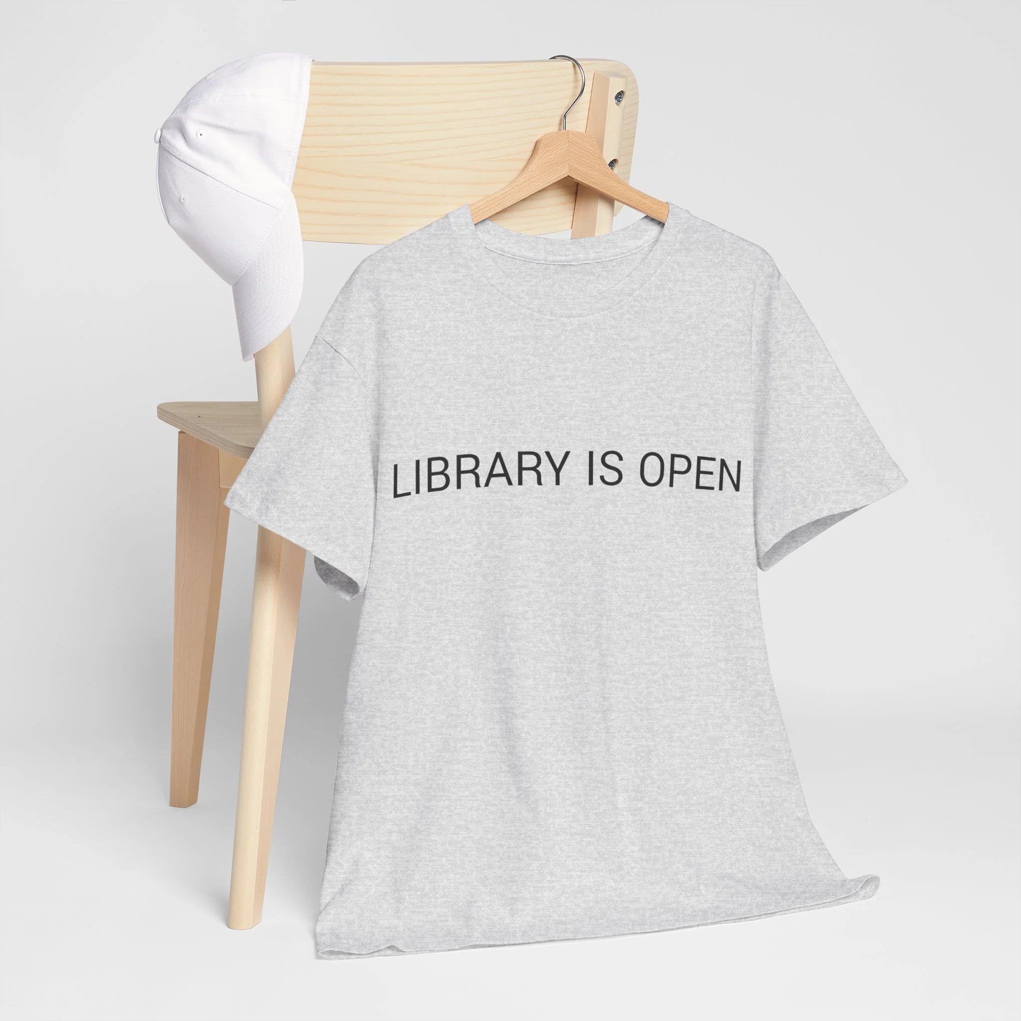 LIBRARY IS OPEN TEE BY CULTUREEDIT AVAILABLE IN 13 COLORS - Image 248