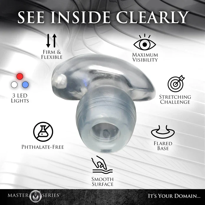 Light-Tunnel Light-Up Anal Dilator - Medium - Image 8