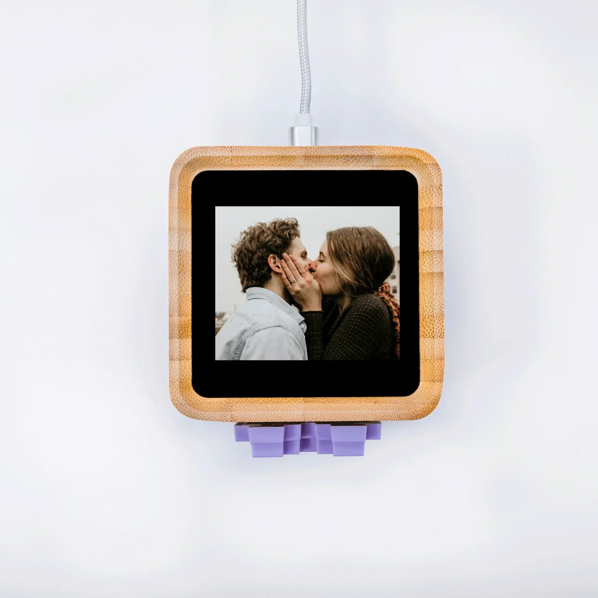 Lovebox Color & Photo - Lilac Pixel Heart - Image 4