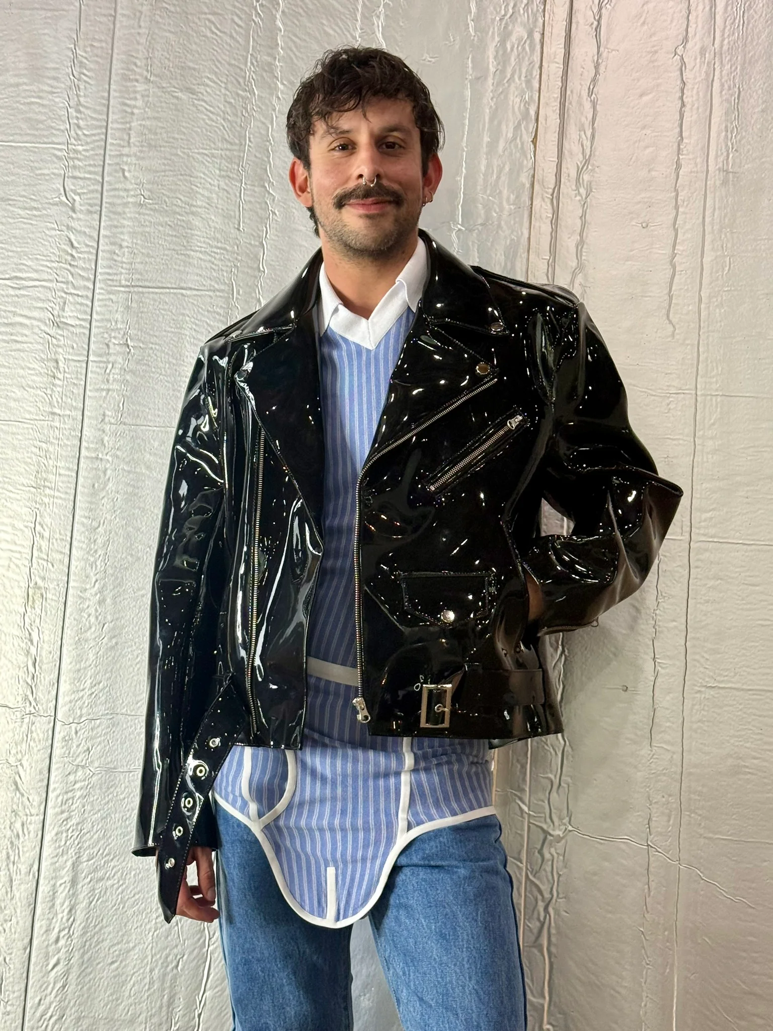 LOVERBOY BY CHARLES JEFFREY BIKER JACKET - Image 2