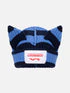 LOVERBOY BY CHARLES JEFFREY CHUNKY EARS BEANIE in BLUE STRIPE - Image 7