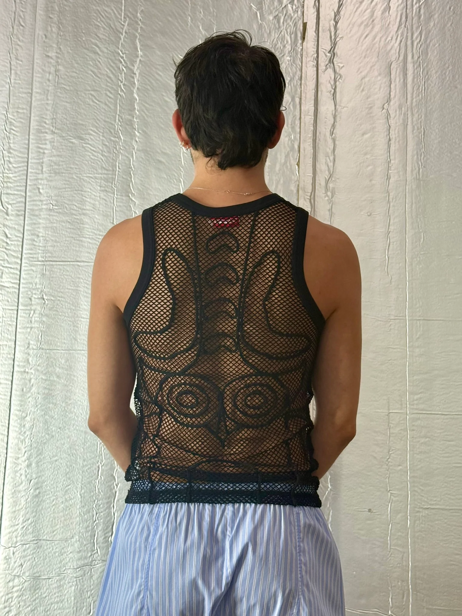 LOVERBOY BY CHARLES JEFFREY NET TANK - Image 7