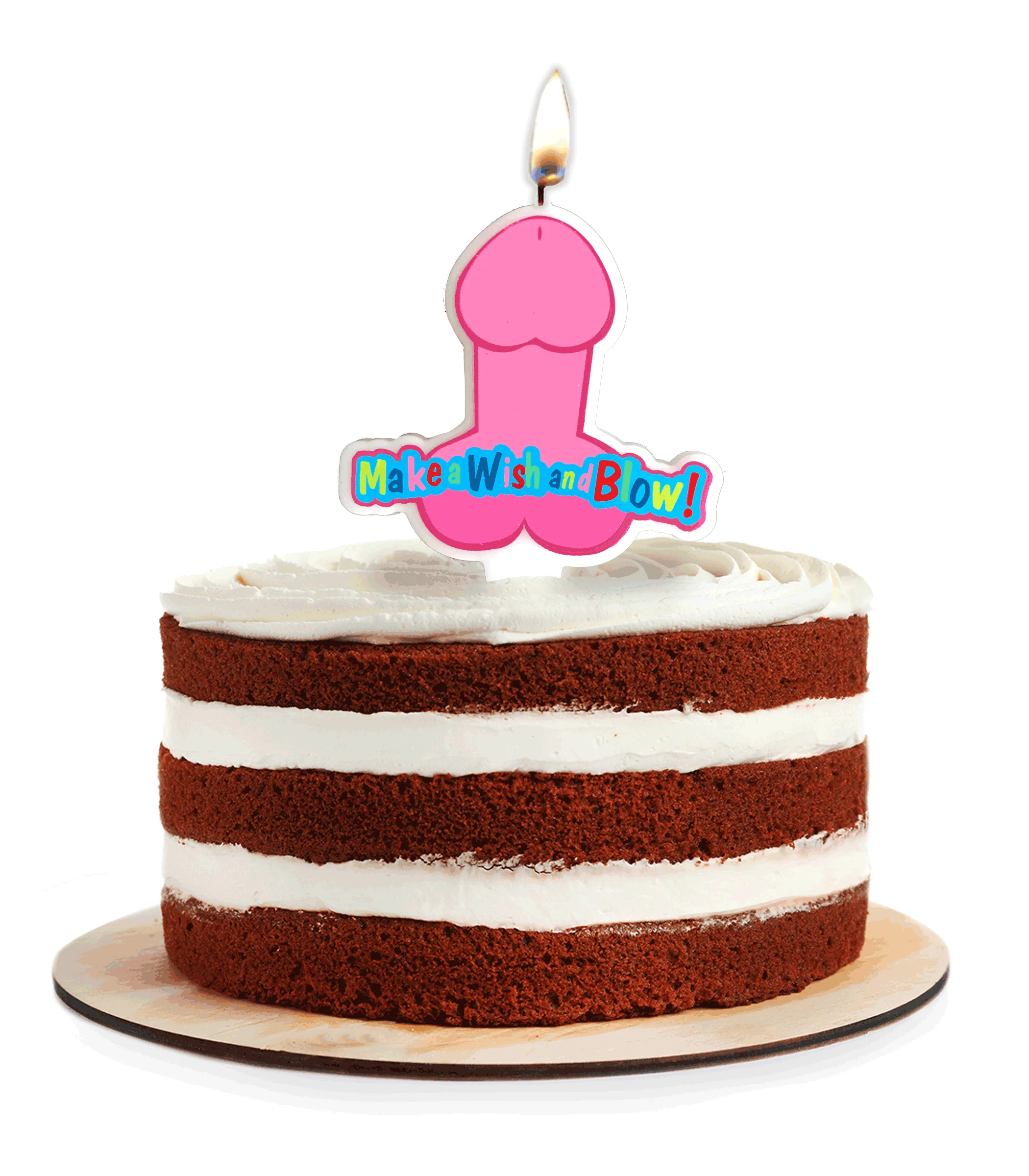 Make a Wish and Blow Penis Candle - Image 2