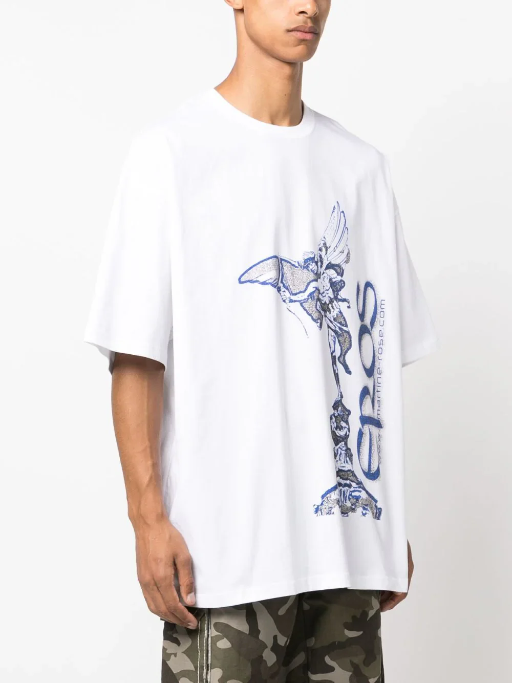 Martine Rose Eros-print cotton Oversized T-shirt - Image 3