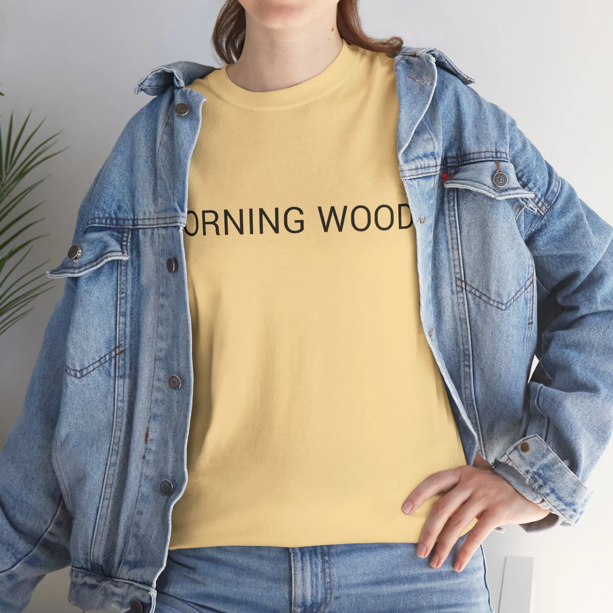 MORNING WOOD TEE BY CULTUREEDIT AVAILABLE IN 13 COLORS - Image 191