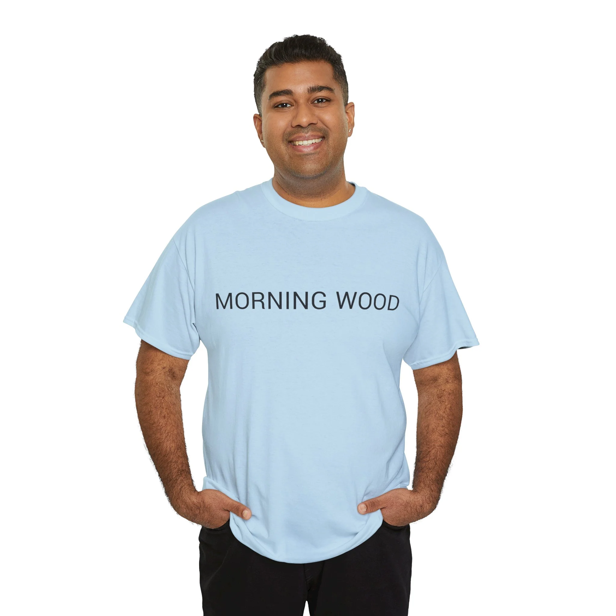 MORNING WOOD TEE BY CULTUREEDIT AVAILABLE IN 13 COLORS - Image 65