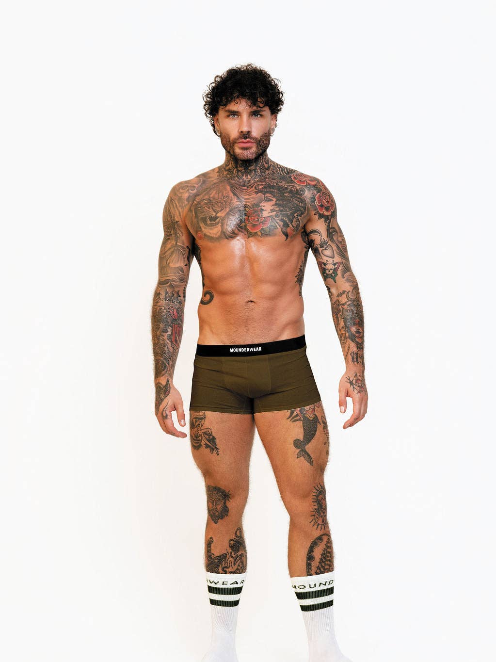 Mounderwear The Standard Boxer Briefs - Army - Image 5