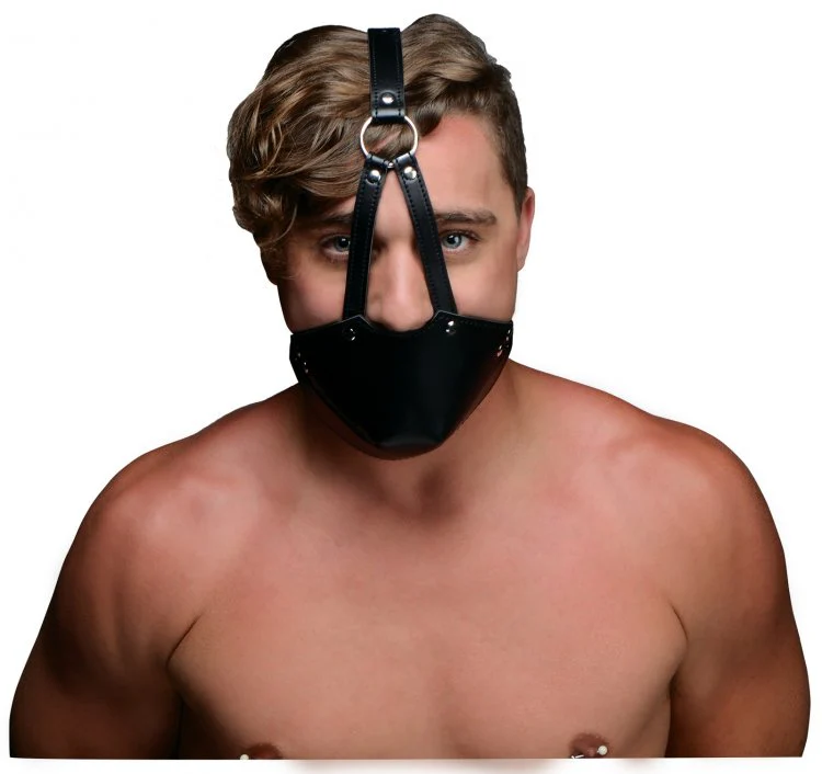 Mouth Harness with Ball Gag by Strict Leather - Image 6