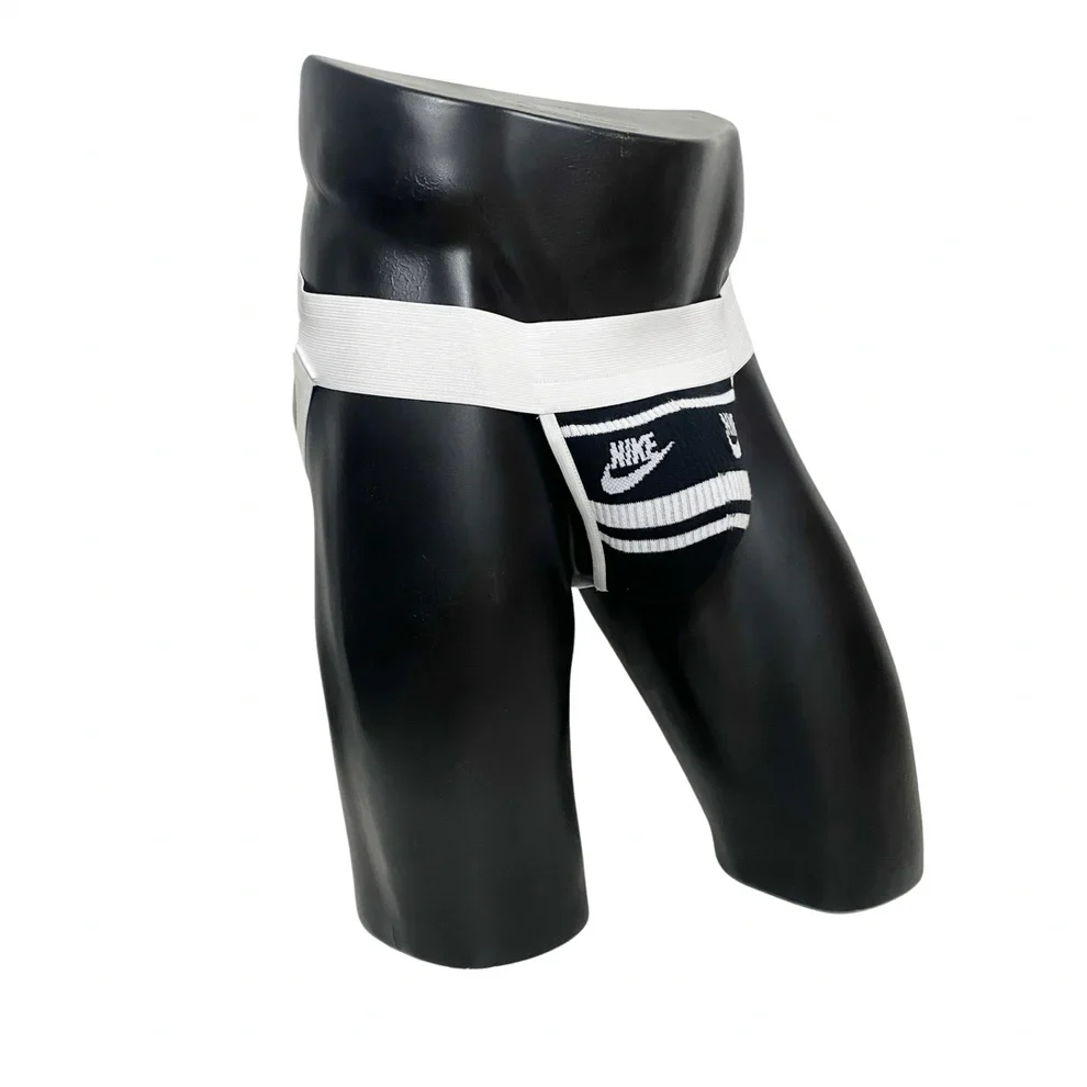 Nike Socks Black NEGATIVE Jockstrap By SNEAKERMASK - Image 2