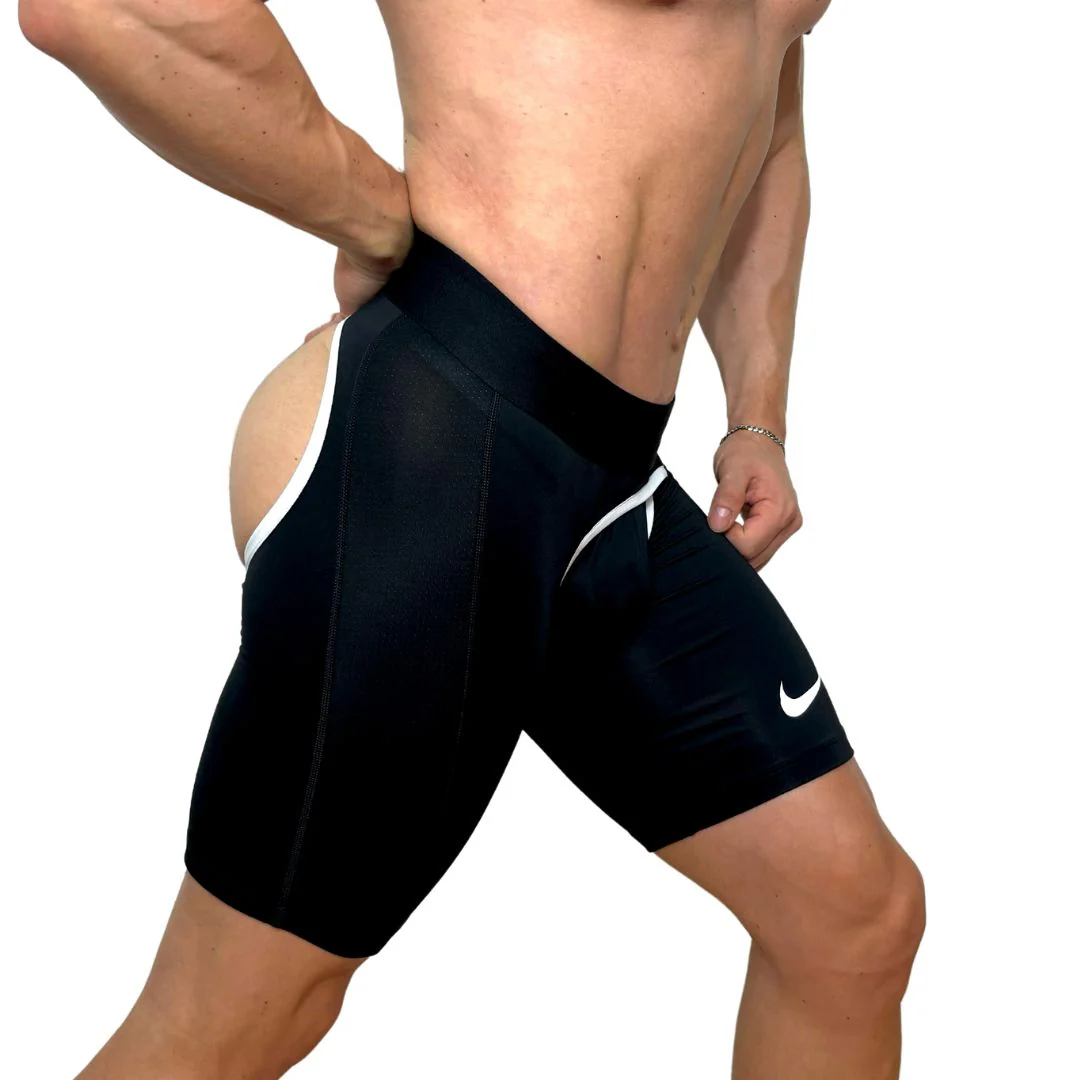 Nike Sport Black Short Chaps by SNEAKERMASK - Image 3