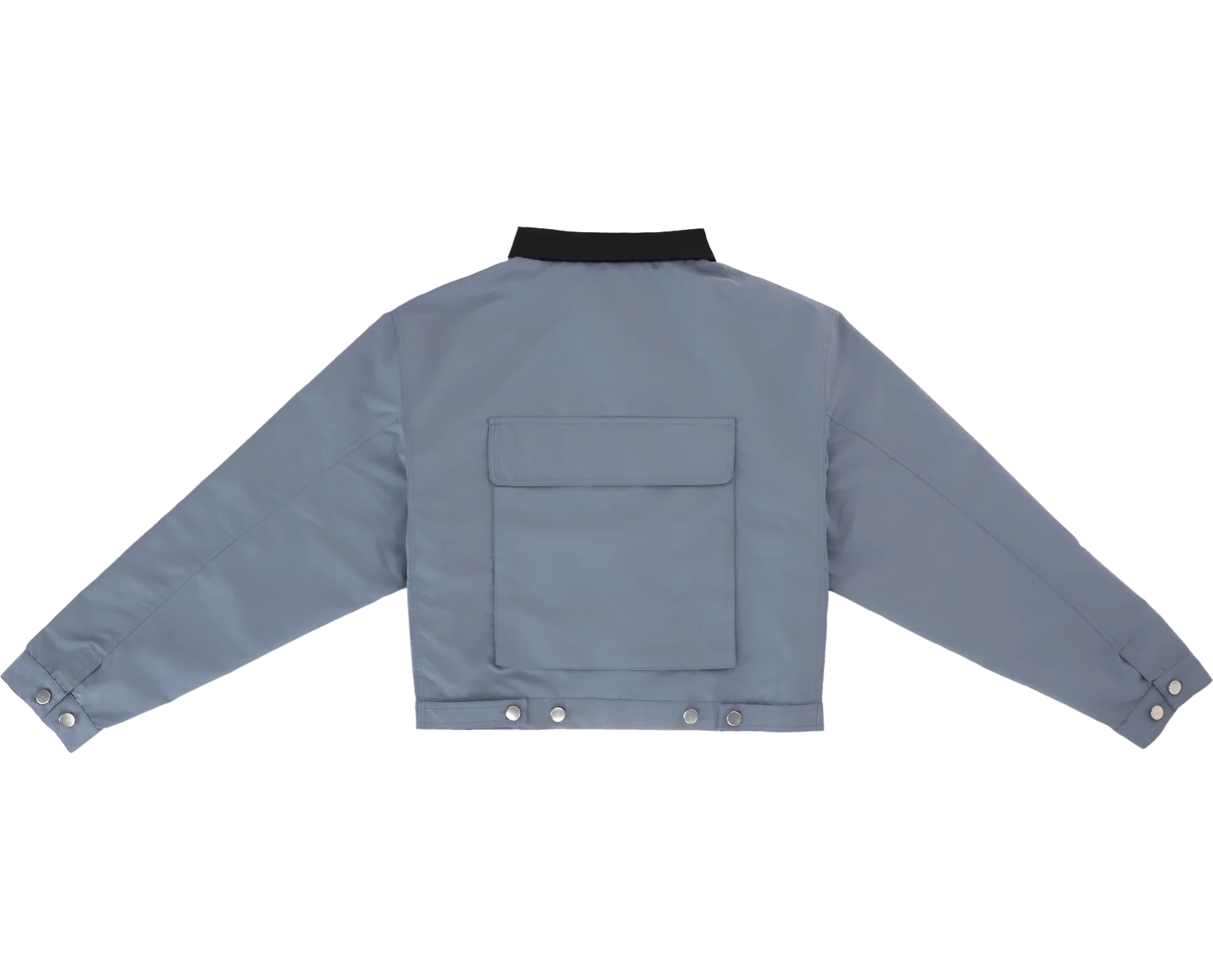 NUDD LABS CROP POCKET JACKET GREY - Image 3