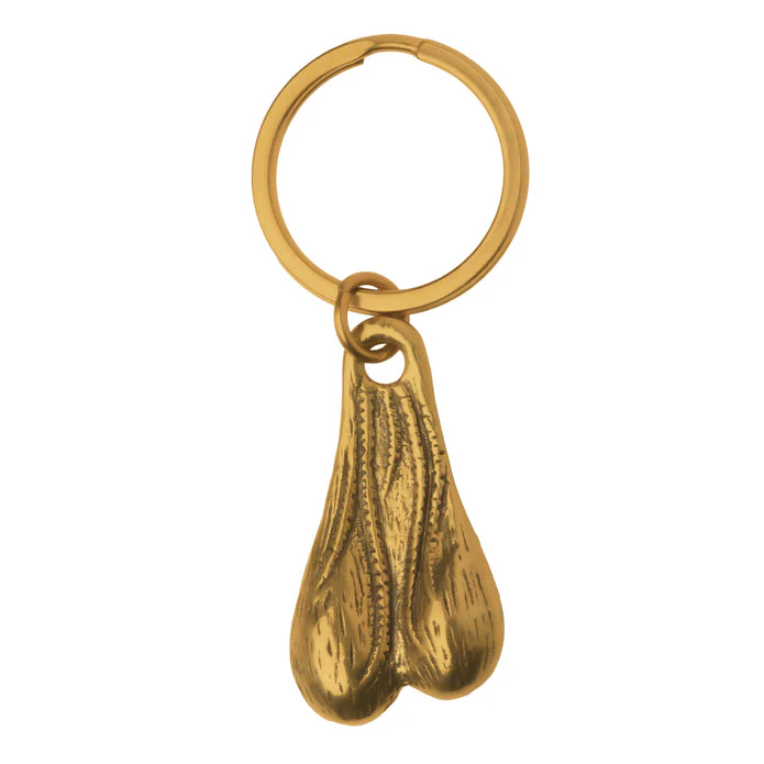 Big Ballers Nuts Brass Keychain - Image 6