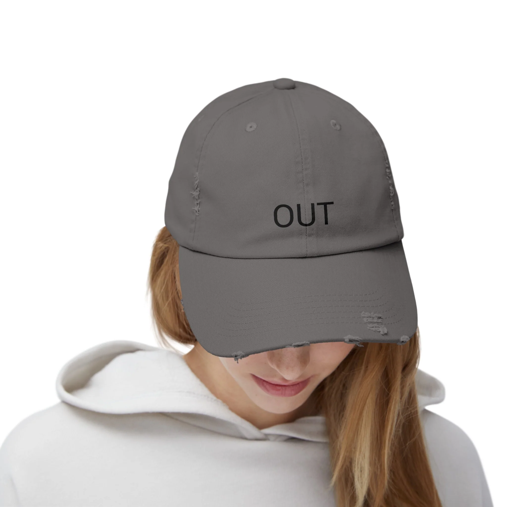 OUT Distressed Cap in 6 colors - Image 10