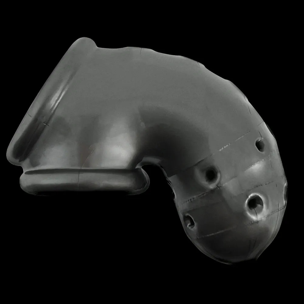 Oxballs Airlock Air-Lite Vented Silicone Chastity - Steel - Image 6