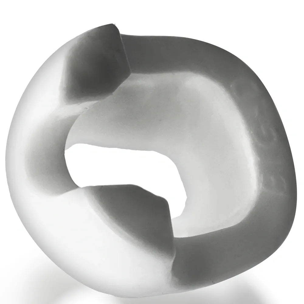 Oxballs Big-D Shaft Grip Cock Ring - White - Image 3