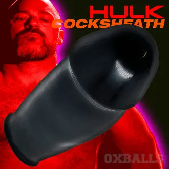 Oxballs Hulk Gargantic Cocksheath - Black - Image 6