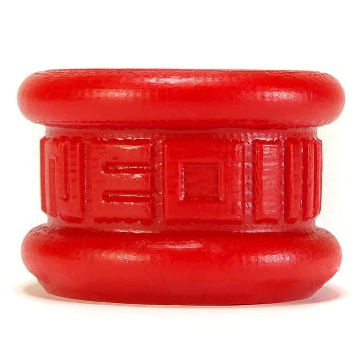 Oxballs Neo-Stretch Silicone Short Ball Stretcher Red - Image 2