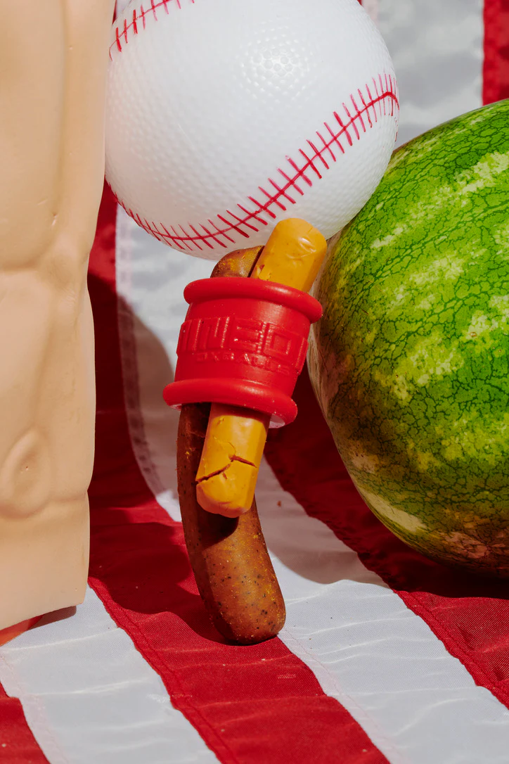 Oxballs Neo-Stretch Silicone Tall Ball Stretcher Red